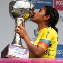 Juliana Londoño, campeona de la Vuelta del Futuro 2023 con un récord para la historia