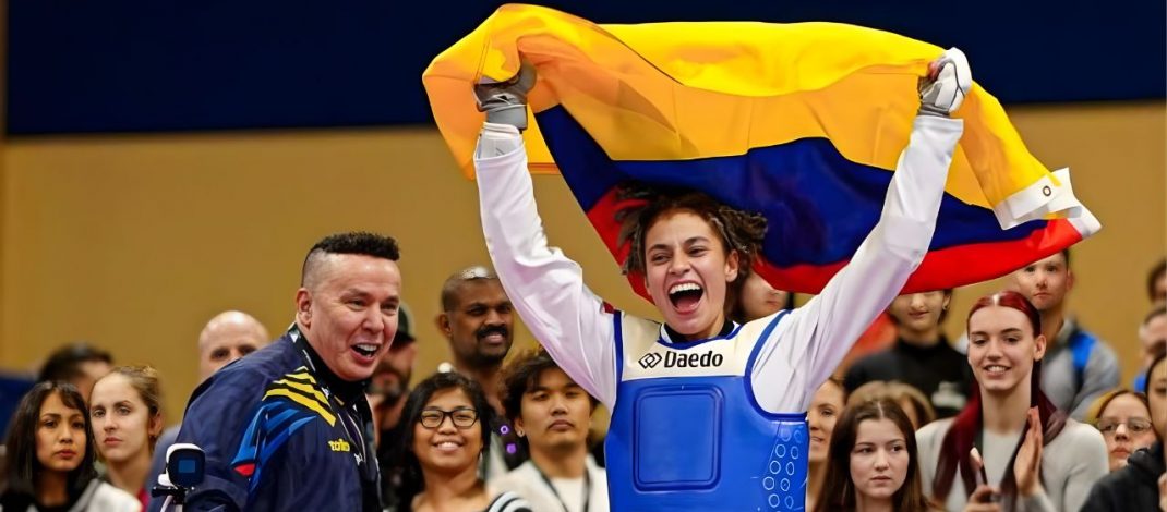 Andrea Ramírez, campeona del U.S. Open de taekwondo en Estados Unidos