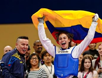 Andrea Ramírez, campeona del U.S. Open de taekwondo en Estados Unidos